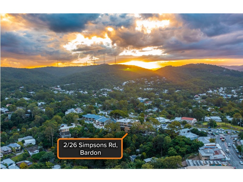 2/26 Simpsons Road, Bardon QLD 4065