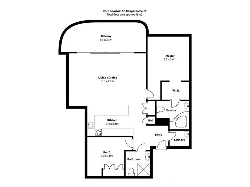 1 GOODWIN STREET, Kangaroo Point QLD 4169