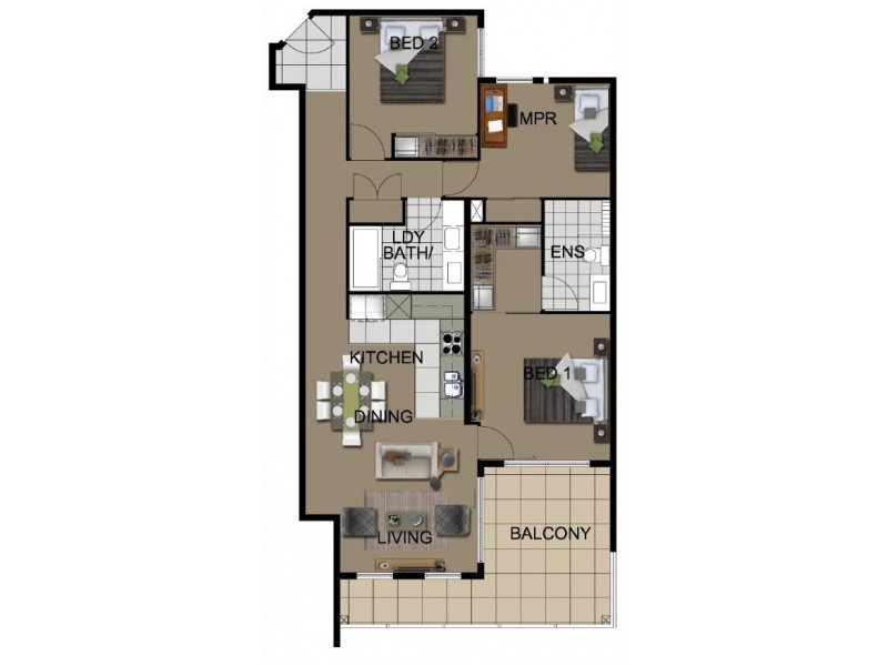 25/482 Upper Roma Street, Brisbane City QLD 4000