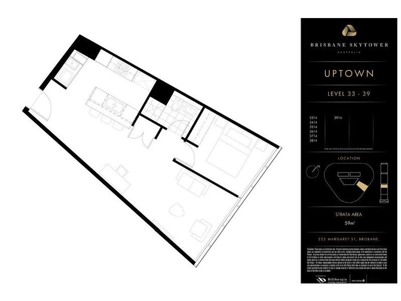 3314/222 Margaret Street, Brisbane City QLD 4000