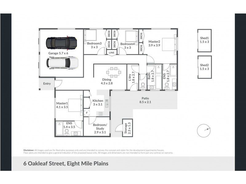 6 OAKLEAF STREET, Eight Mile Plains QLD 4113