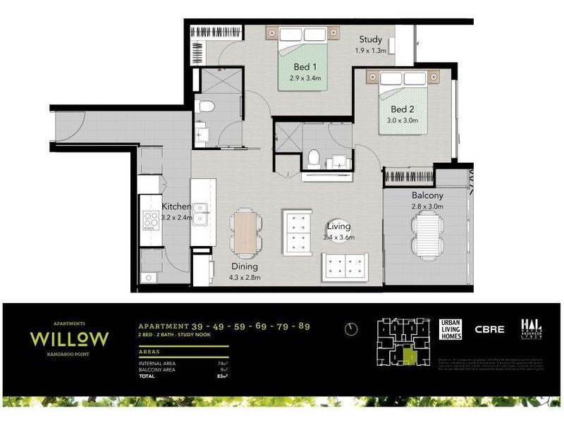 49/55 Princess St, Kangaroo Point QLD 4169