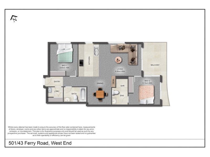 501/43 Ferry Road, West End QLD 4101