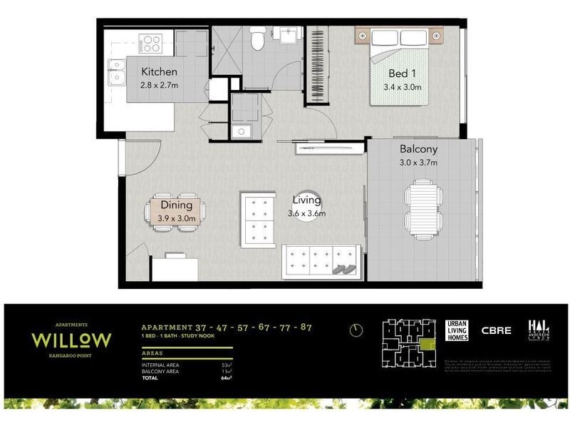 37/55 Princess Street, Kangaroo Point QLD 4169