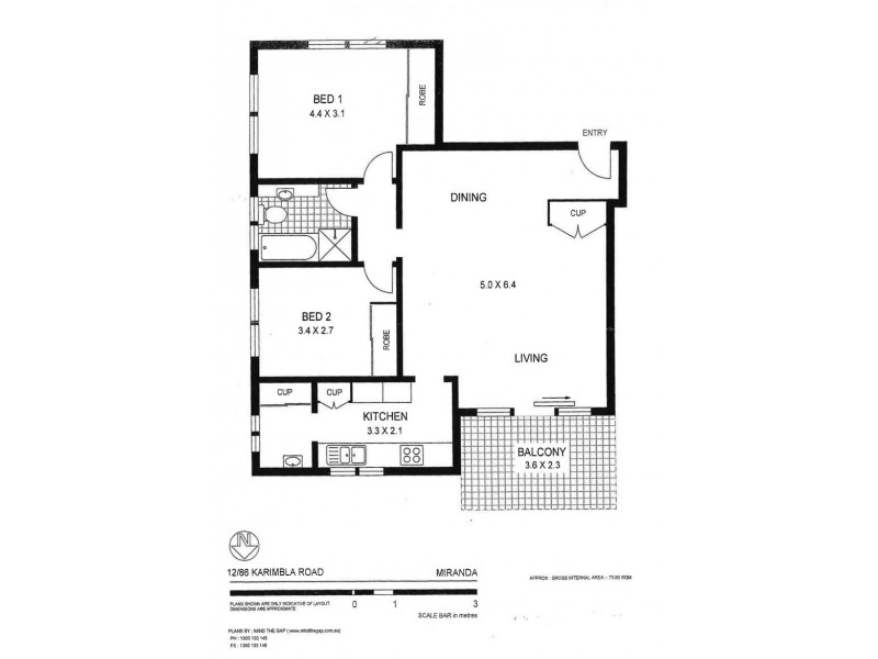 12/86-88 Karimbla Road, Miranda NSW 2228