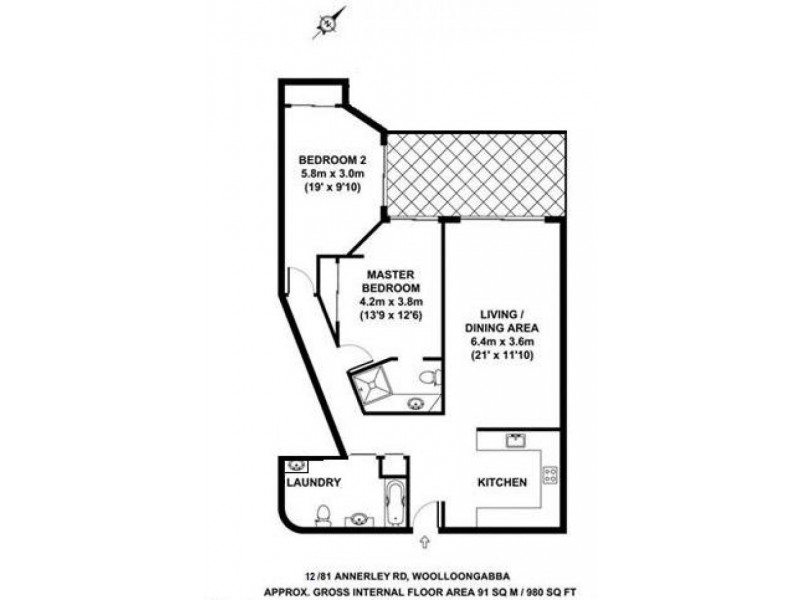 12/81 Annerley Road, Woolloongabba QLD 4102