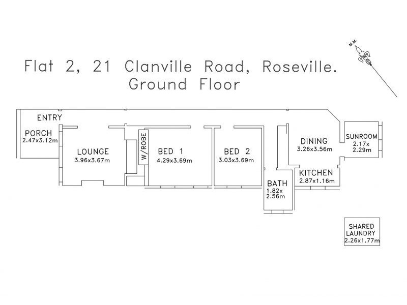 2/21 Clanville Road, Roseville NSW 2069