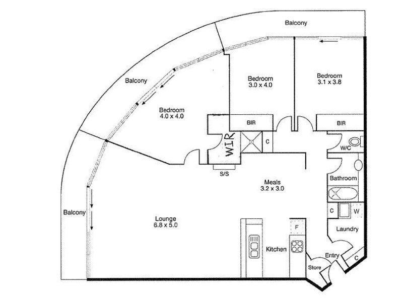 1301/83 Queensbridge Street, Southbank VIC 3006