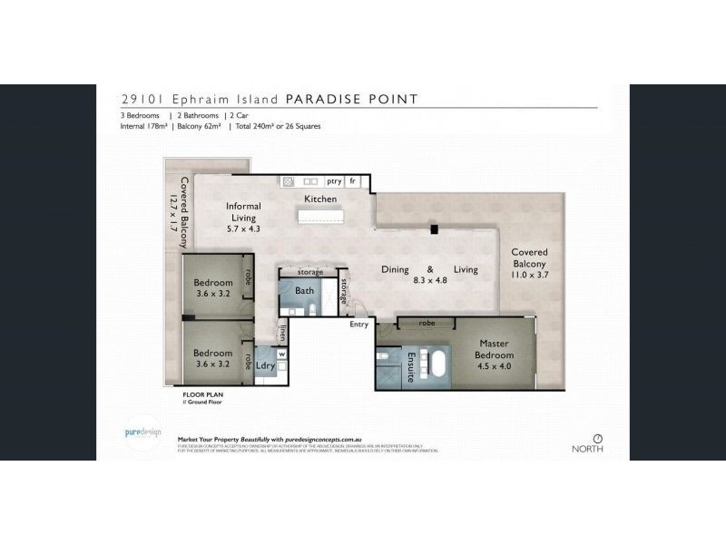 29101/2 Ephraim Island Bridge, Paradise Point QLD 4216