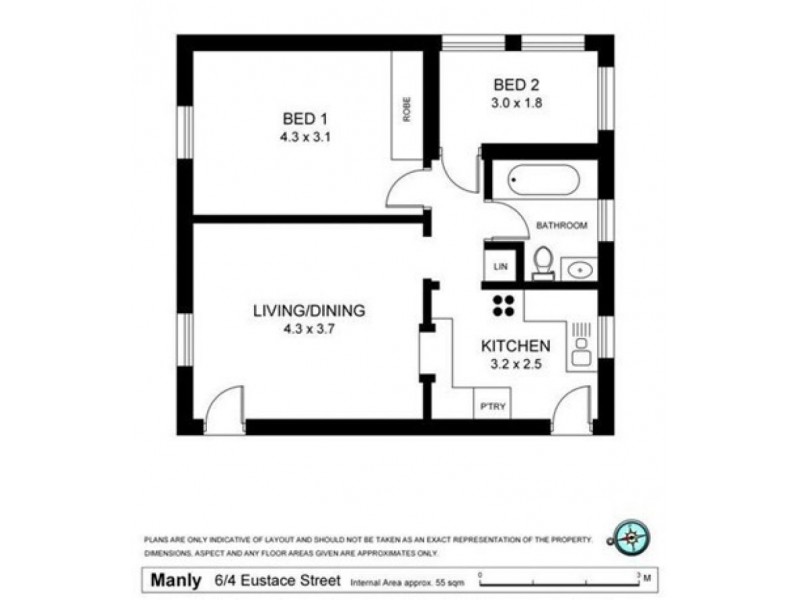 6/4 Eustace St, Manly NSW 2095