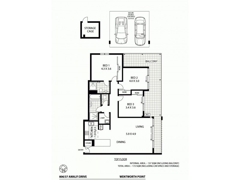 806/37 Amalfi Drive, Wentworth Point NSW 2127