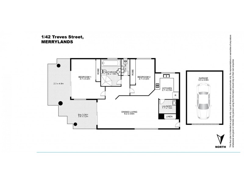 1/42 Treves Street, Merrylands NSW 2160