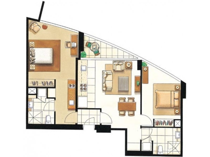 2809B/100 Harbour Esplanade, Docklands VIC 3008