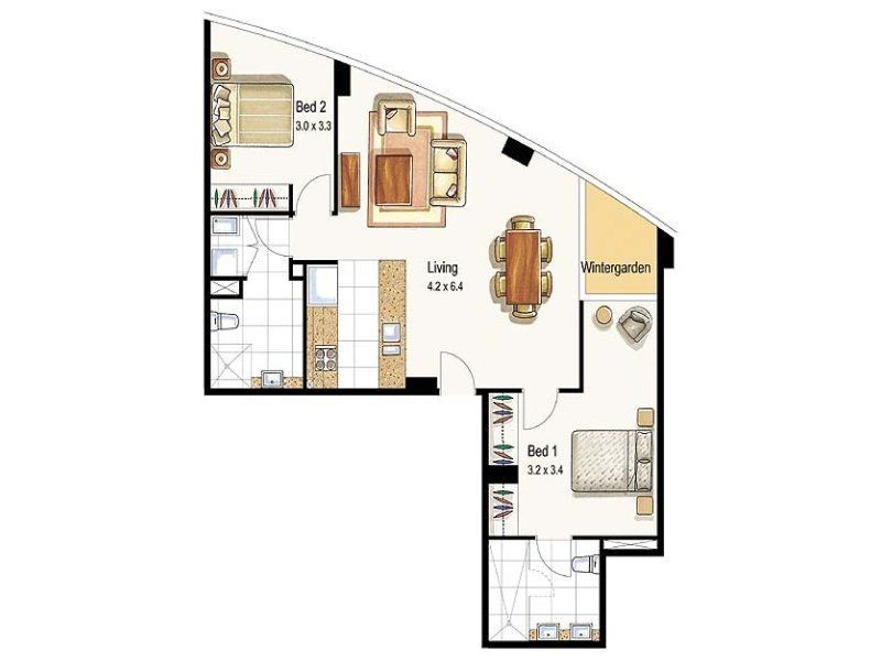 3704/100 Harbour Esplanade, Docklands VIC 3008