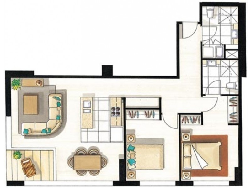 1907/100 Harbour Esplanade, Docklands VIC 3008