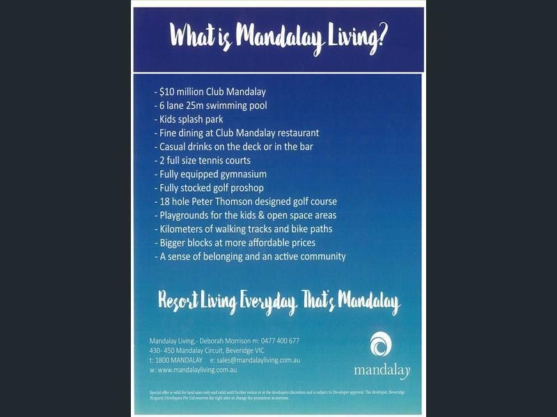 22 Cascade Drive Mandalay Resort Golf Estate, Beveridge VIC 3753