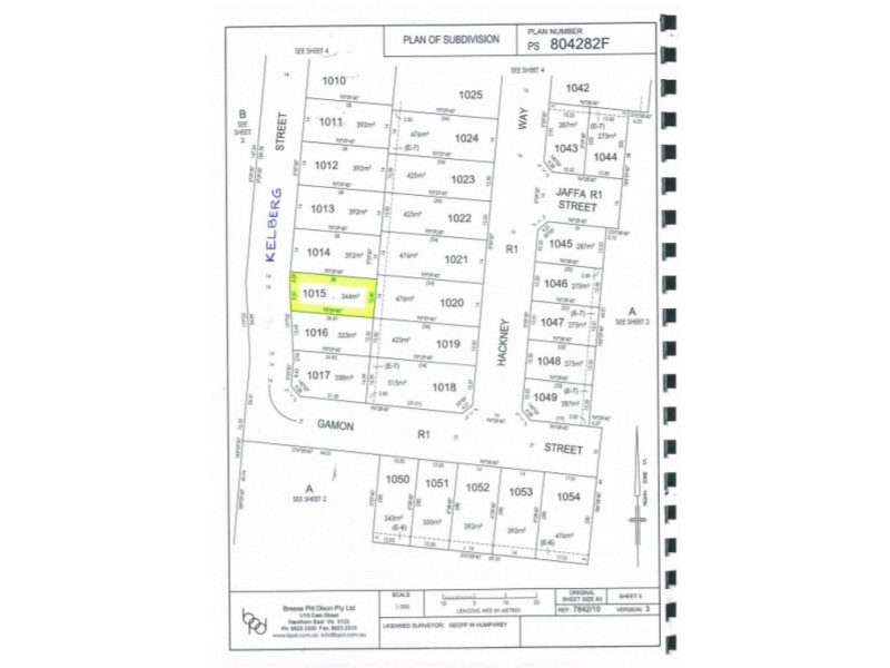 Lot 1015 Kelberg St, Kalkallo VIC 3064