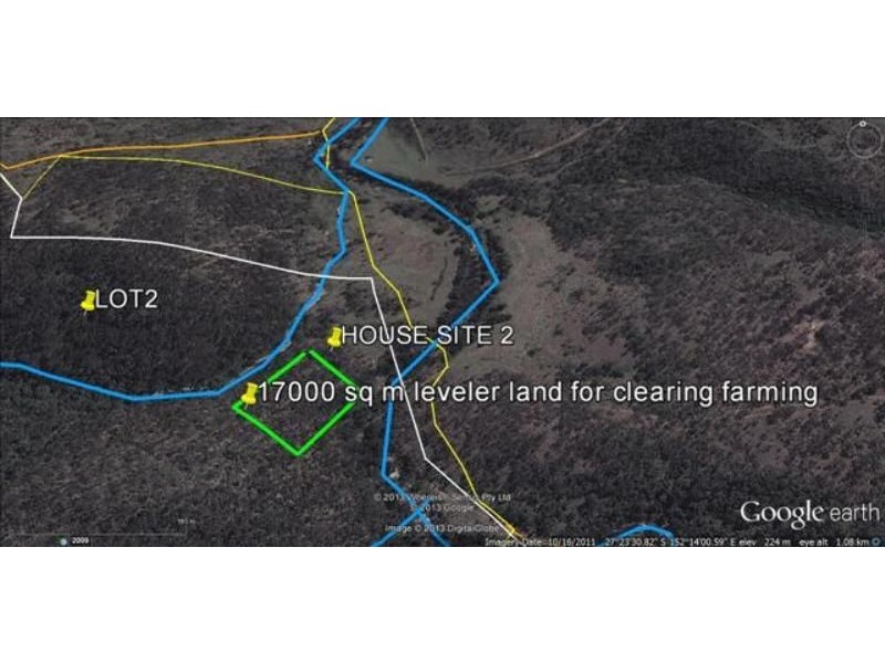 Lot 2 Palmtree Rd, Ravensbourne QLD 4352