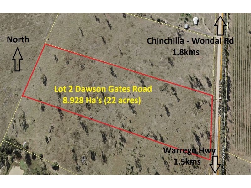 22 ACRES – Lot 2 Dawson Gates Road, Chinchilla QLD 4413