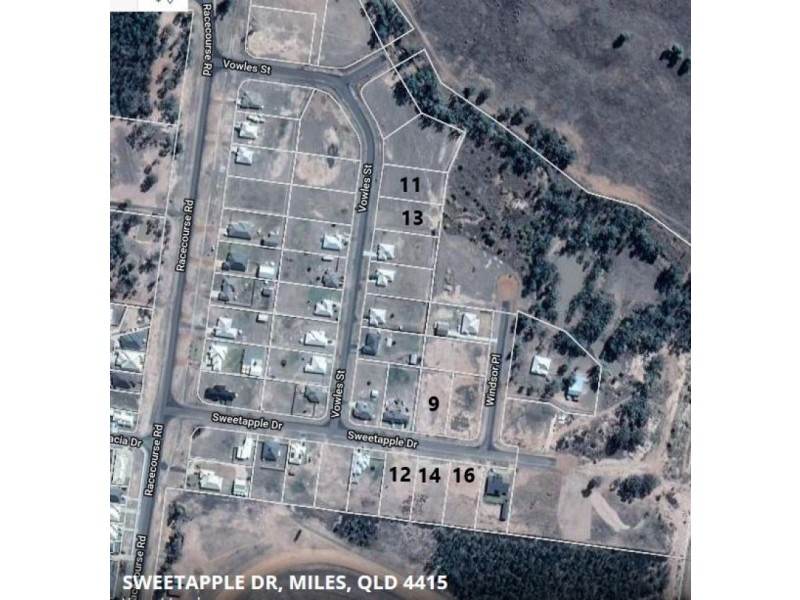 Sweetapple Drive & Vowles St, Miles QLD 4415