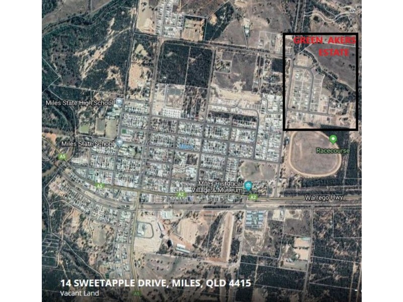 Sweetapple Drive & Vowles St, Miles QLD 4415