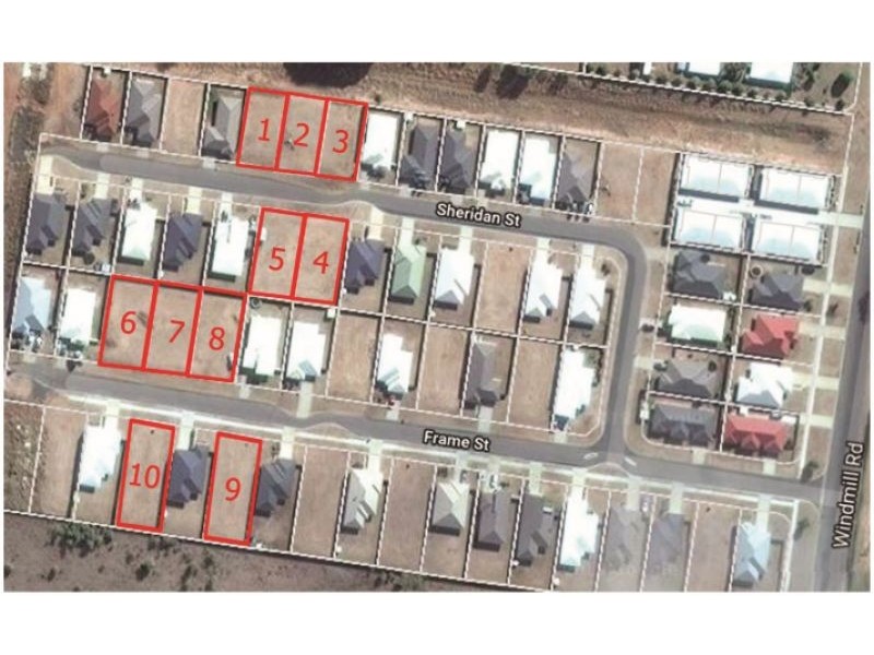 10 Lots Frame  Sheridan St, Chinchilla QLD 4413