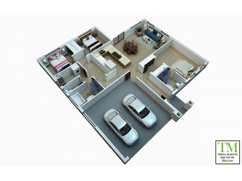 53A & 53B 2 x FREESTANDING VILLAs on Gaske Lane, Chinchilla QLD 4413