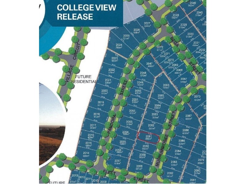 Lot 2061 Murrumbidgee Street, Gregory Hills NSW 2557