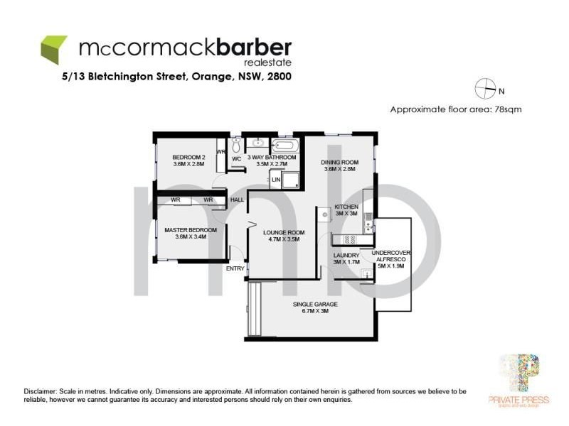 5/13 Bletchington Street, Orange NSW 2800