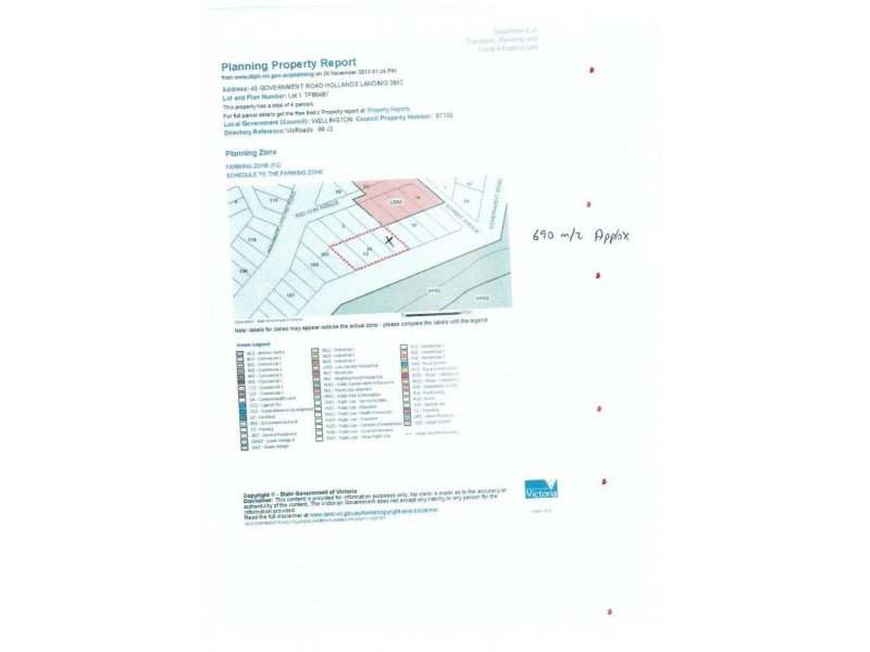 lot 1 /45 Government rd, Hollands Landing VIC 3862