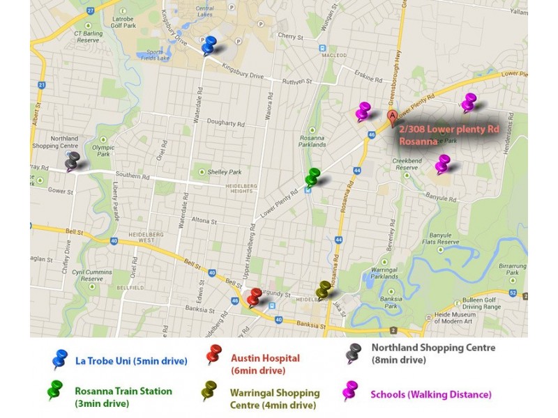 2/308 Lower Plenty Road, Rosanna VIC 3084