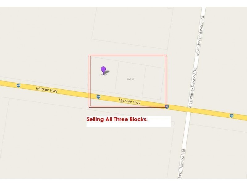 Lot 35-37  Moonie Highway, Westmar QLD 4422