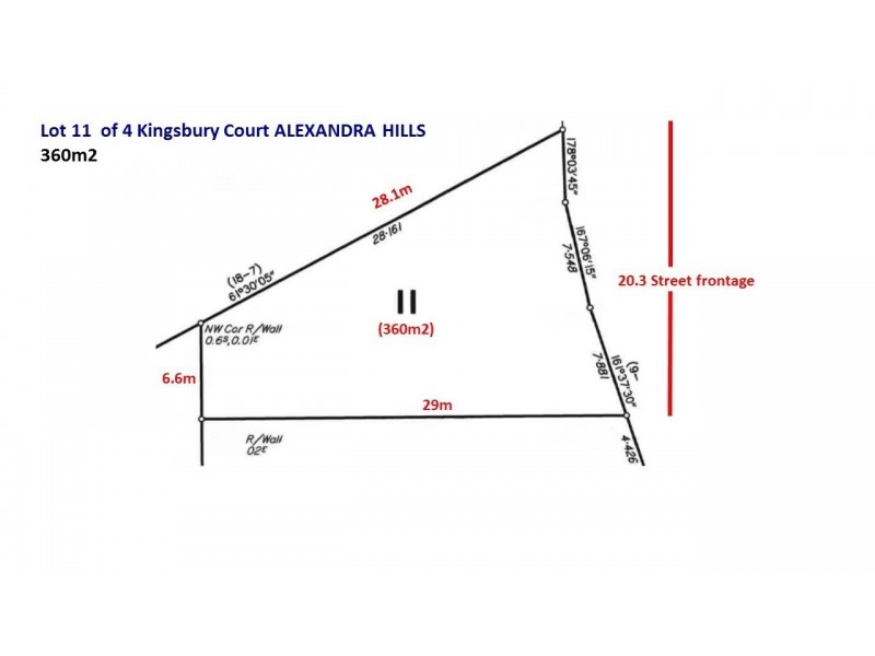 Lot Lot 11, 4 Kingsbury Court, Alexandra Hills QLD 4161