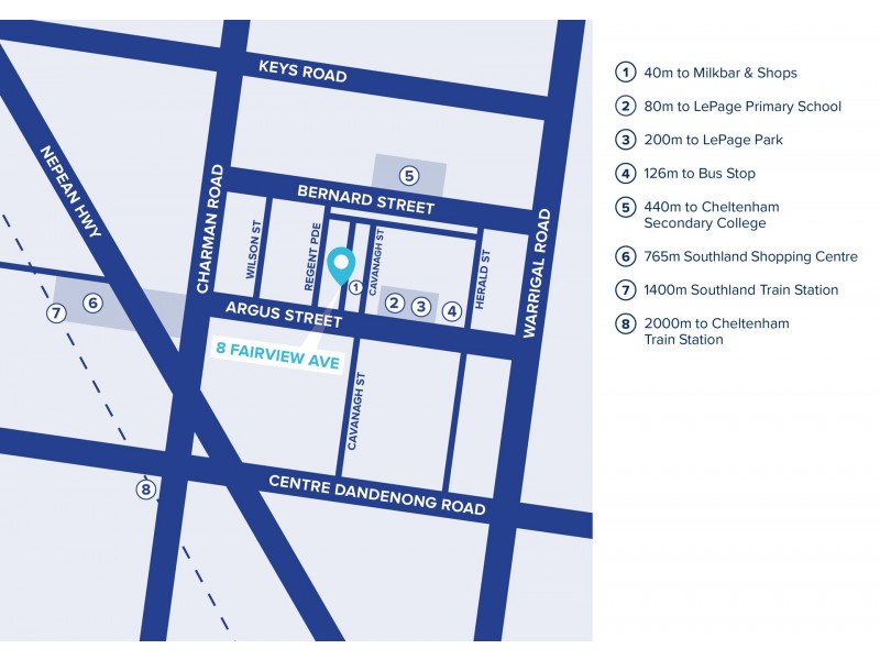 8B Fairview Ave, Cheltenham VIC 3192