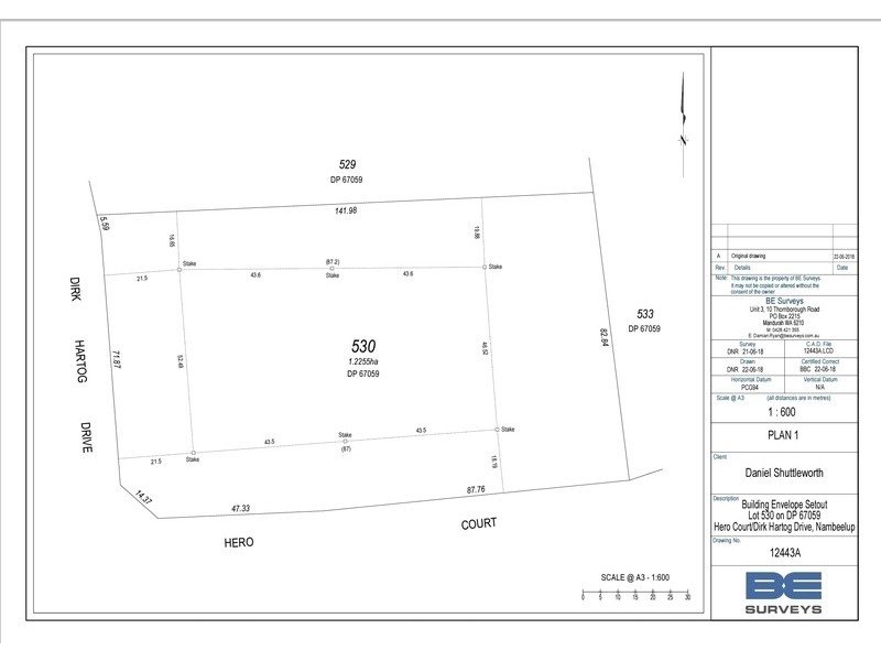 Lot 530 Dirk Hartog Drive, Nambeelup WA 6207