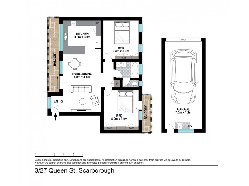 3/27 Queen Street, Scarborough QLD 4020