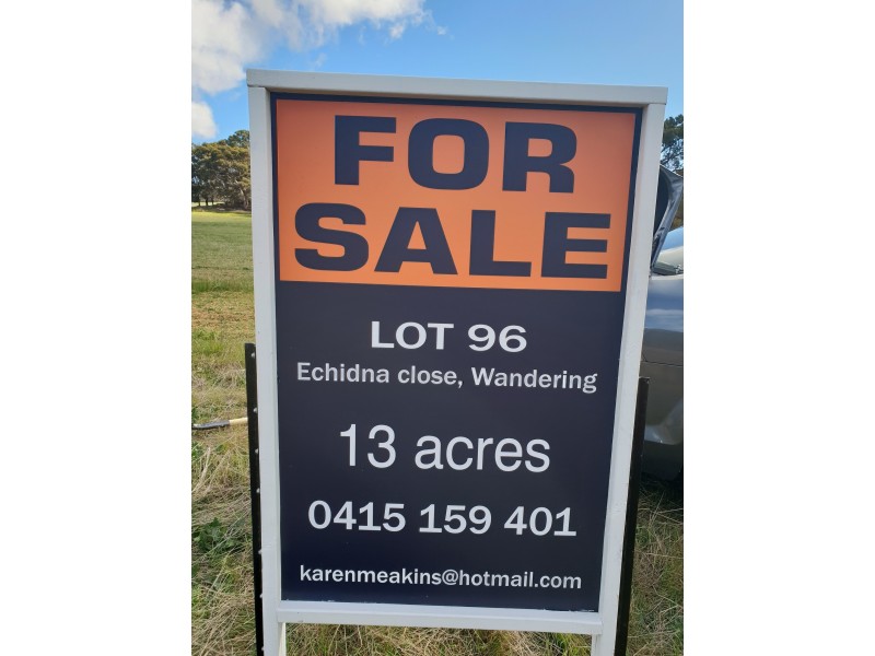 Lot 96 Echidna Close, Wandering WA 6308