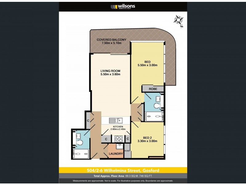 504/2 Wilhelmina Street, Gosford NSW 2250