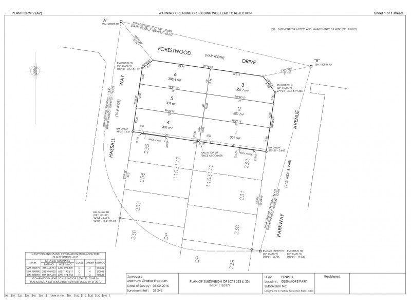 Lots 1-6 Parkway Avenue, Glenmore Park NSW 2745