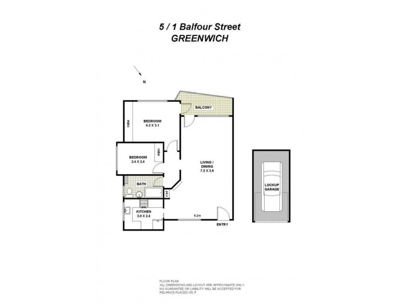 5/1 Balfour Road, Greenwich NSW 2065