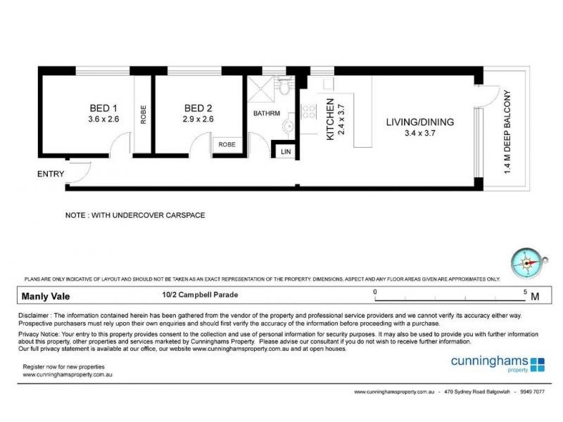 10/2 Campbell Parade, Manly Vale NSW 2093