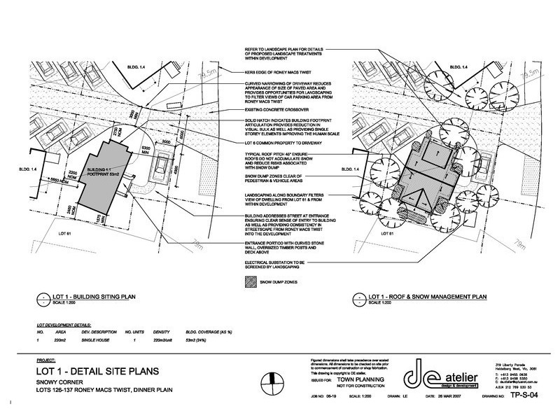 Lot 1 Roney Macs Twist, Dinner Plain VIC 3898