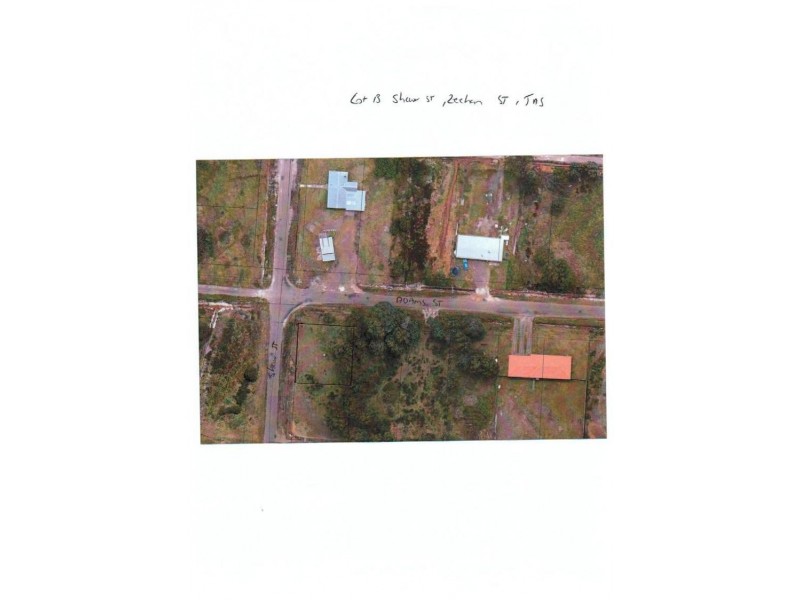 LOT 1 Shaw Street, Zeehan TAS 7469