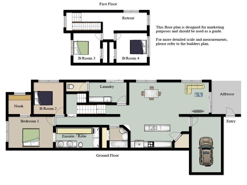 3/7 Alexander Ave, Highfields QLD 4352 Floorplan