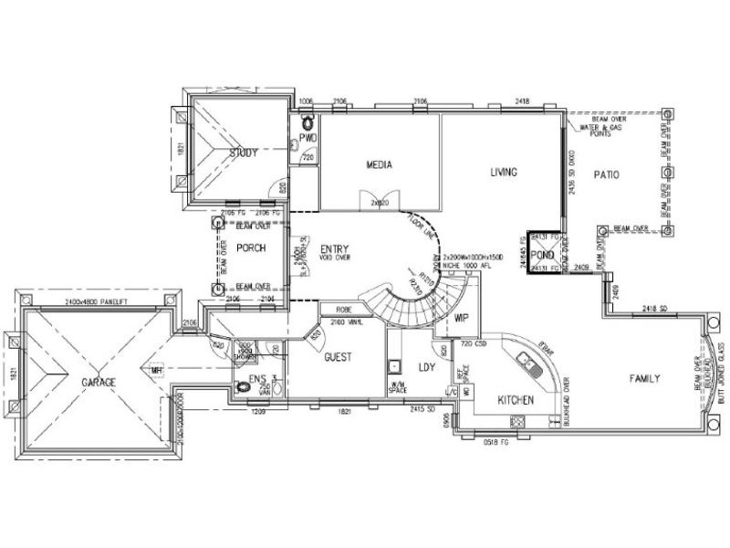 27 Windward Place, Jacobs Well QLD 4208 Floorplan