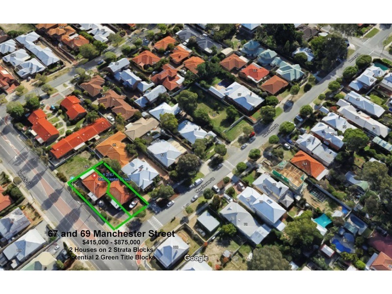 Lot 1 & 2/67 Manchester, Victoria Park WA 6100