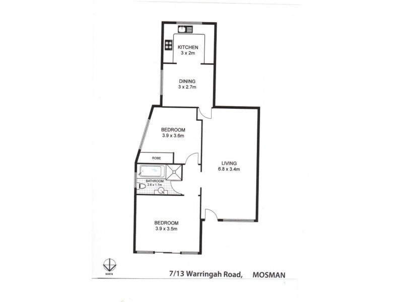 7/13 Warringah Road, Mosman NSW 2088
