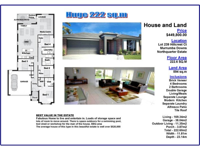 Lot 239/3 Hillcrest Court, Murrumba Downs QLD 4503