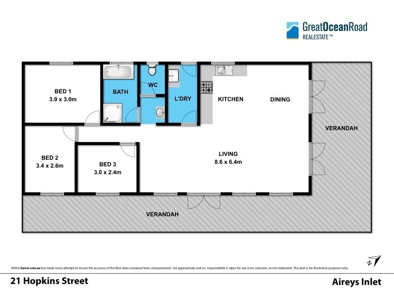21 Hopkins Street, Aireys Inlet VIC 3231