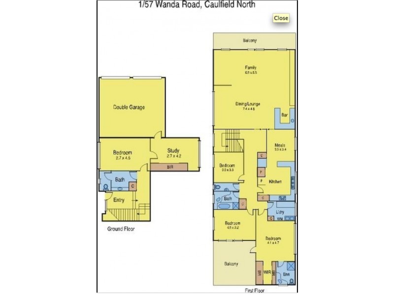 1/57 Wanda Road, Caulfield North VIC 3161